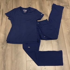 Greys Anatomy Navy Blue Set
